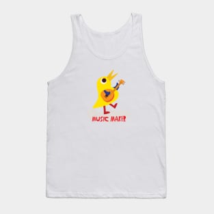 Music Maker Bird Tank Top